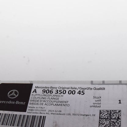 NEW MERCEDES-BENZ SPRINTER 906 REAR COUPLING FLANGE A9063500045 ORIGINAL