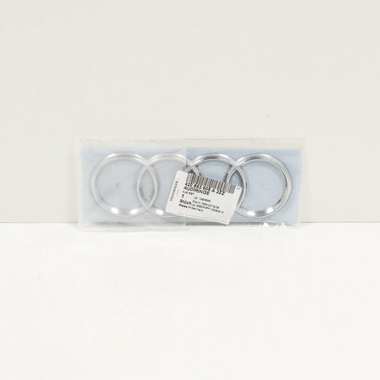 NEW AUDI R8 MK1 42 CHROME EMBLEM FRONT 420853605A2ZZ ORIGINAL