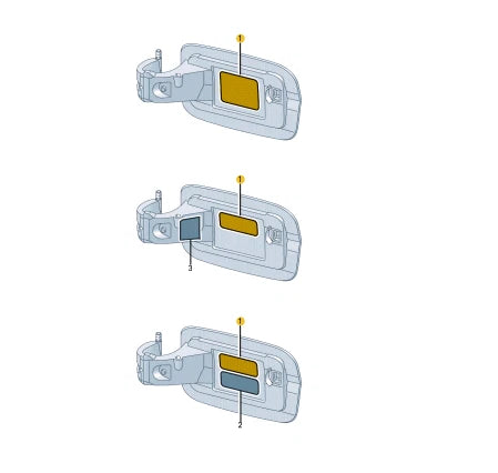 NEW AUDI A3 CABRIO 8V FUEL FILLER NECK STICKER 8V5010508M