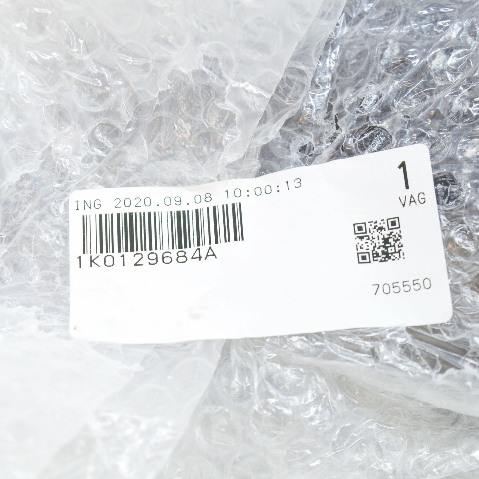 NEW AUDI A3 8P AIR INTAKE HOSE 1K0129684AE ORIGINAL