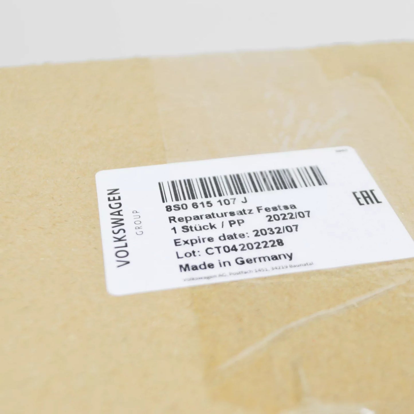 NEW AUDI TT FV FRONT LEFT BRAKE CALIPER 8S0615107J ORIGINAL