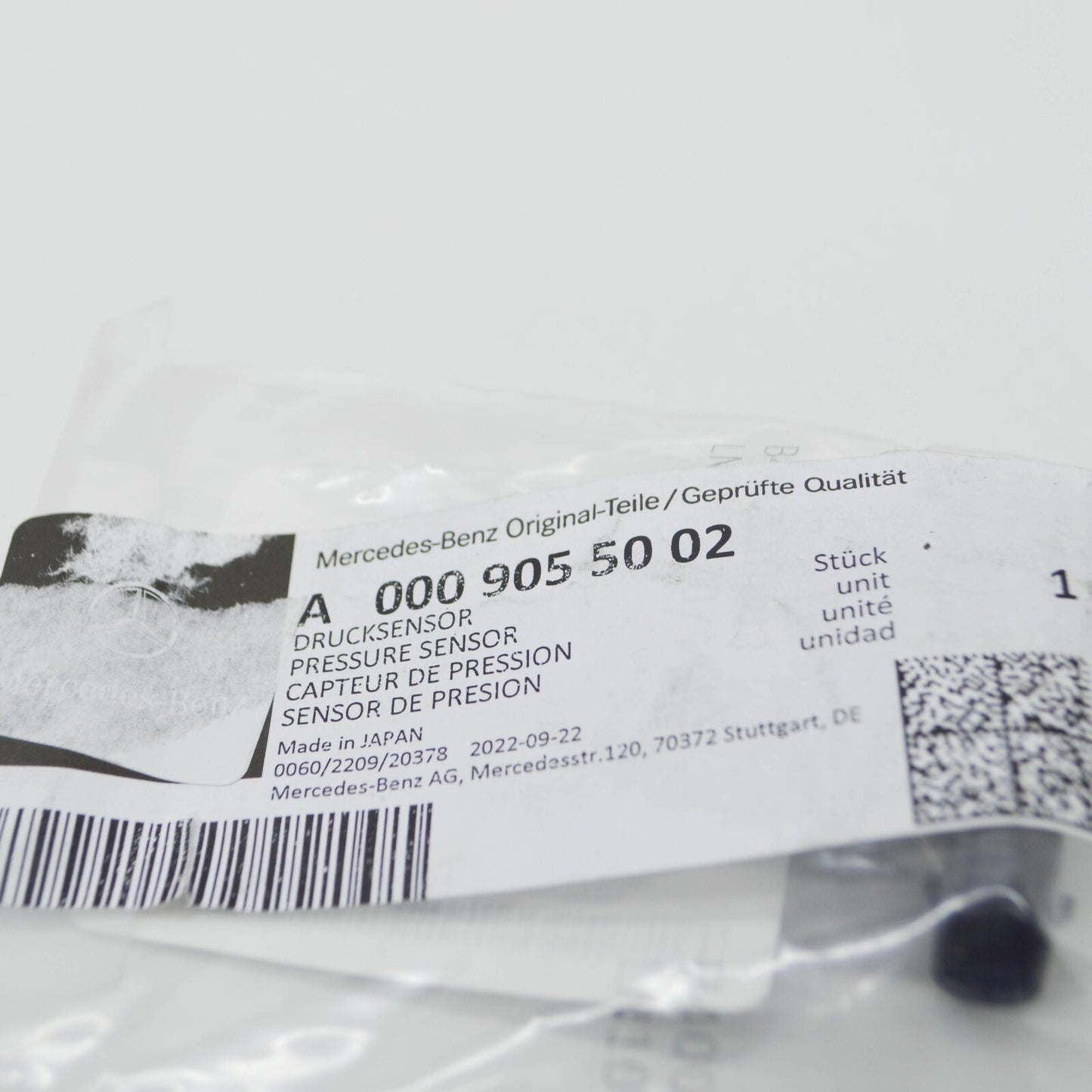 NEW MERCEDES-BENZ ML W166 PRESSURE SENSOR A0009055002 ORIGINAL