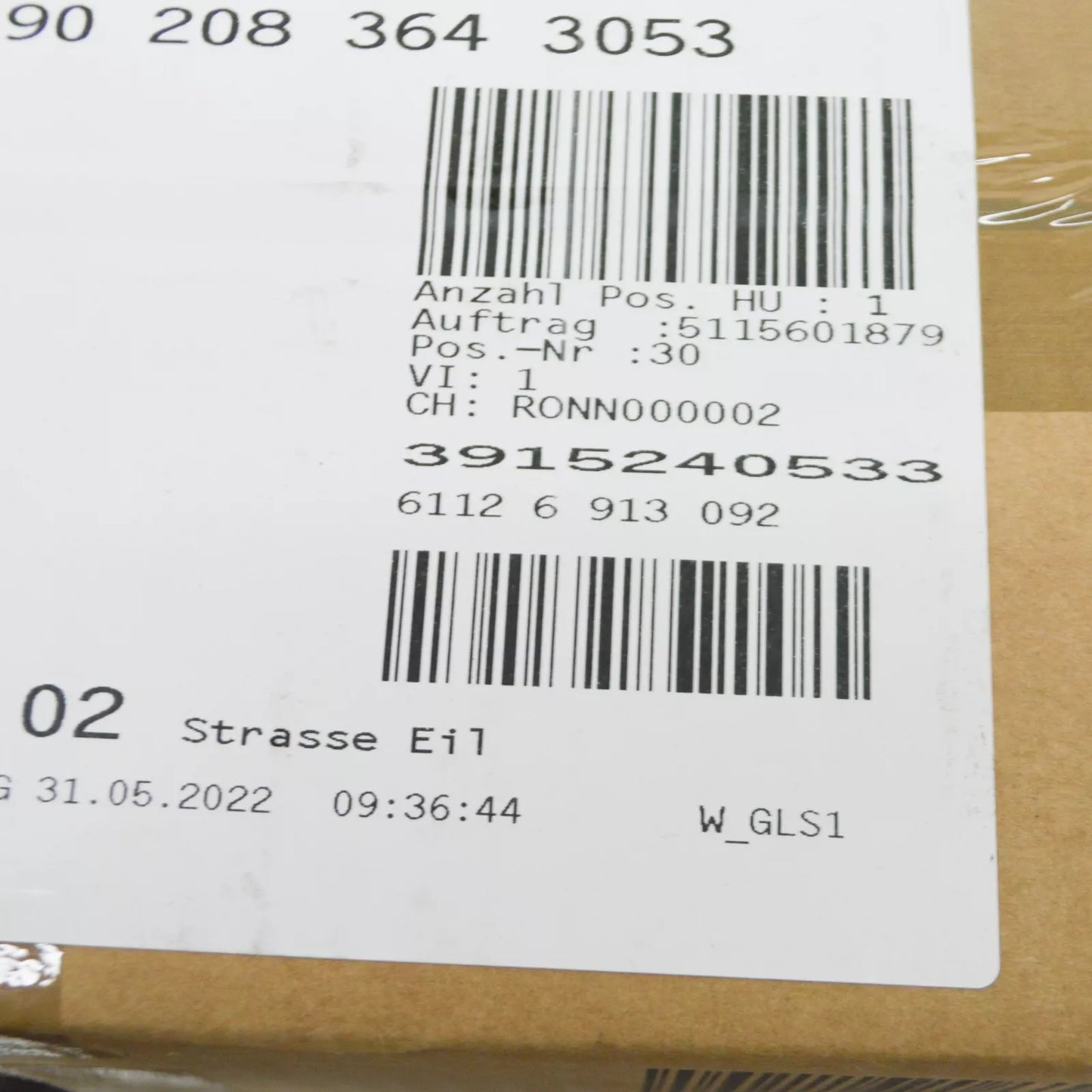 NEW BMW 3 E46 FRONT LEFT DOOR WIRING HARNESS LOOM 61126913092 6913092 ORIGINAL