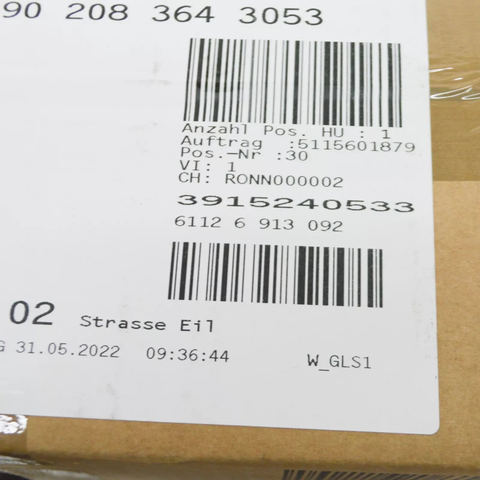 NEW BMW 3 E46 FRONT LEFT DOOR WIRING HARNESS LOOM 61126913092 6913092 ORIGINAL