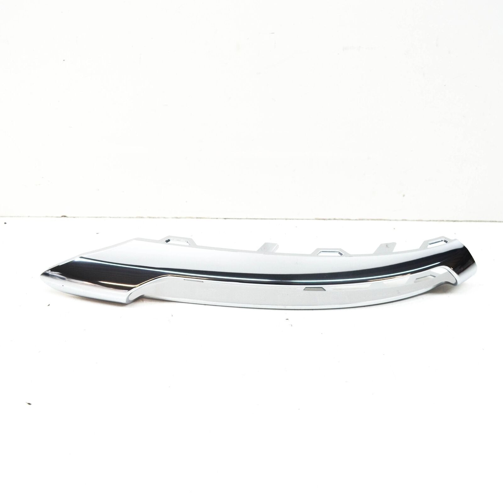 NEW MB GLK-CLASS X204 FRONT BUMPER LEFT MOLDING TRIM CHROME A2048853574 ORIGINAL