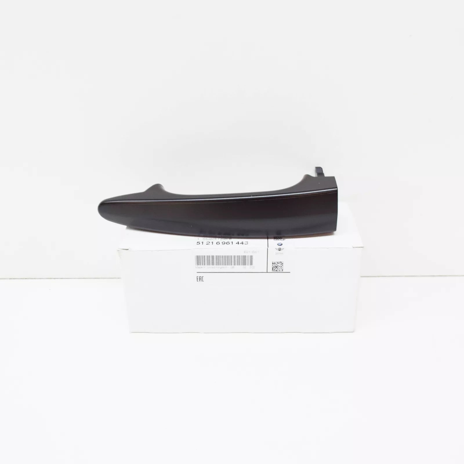 NEW BMW 5 E60 FRONT LEFT EXTERIOR DOOR PULL HANDLE 51216961443 ORIGINAL