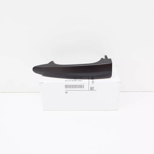 NEW BMW 5 E60 FRONT LEFT EXTERIOR DOOR PULL HANDLE 51216961443 ORIGINAL