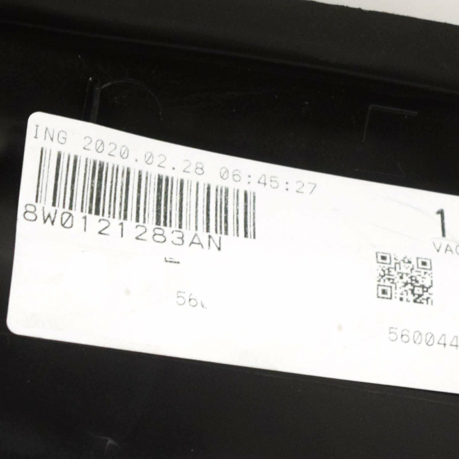 NEW AUDI A4 B9 RADIATOR SUPPORT AIR DUCT 8W0121283AN 2019 ORIGINAL