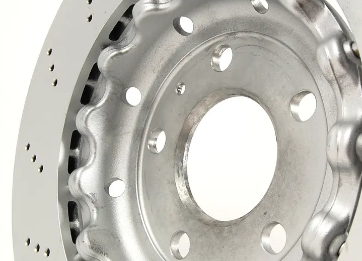 new audi rs4 avant quattro b7 rear right vented brake disc 8e0615602d original