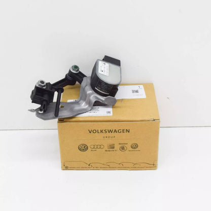 NEW AUDI Q7 4L FRONT LEFT LEVEL SENSOR WITH POLES 7L0616213D ORIGINAL