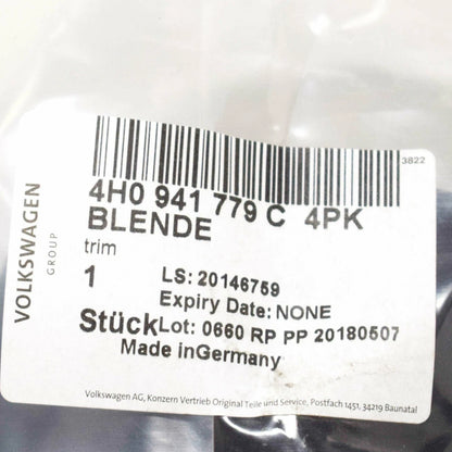 NEW AUDI A8 4H REAR LEFT TAIL LIGHT TRIM 4H0941779C4PK ORIGINAL