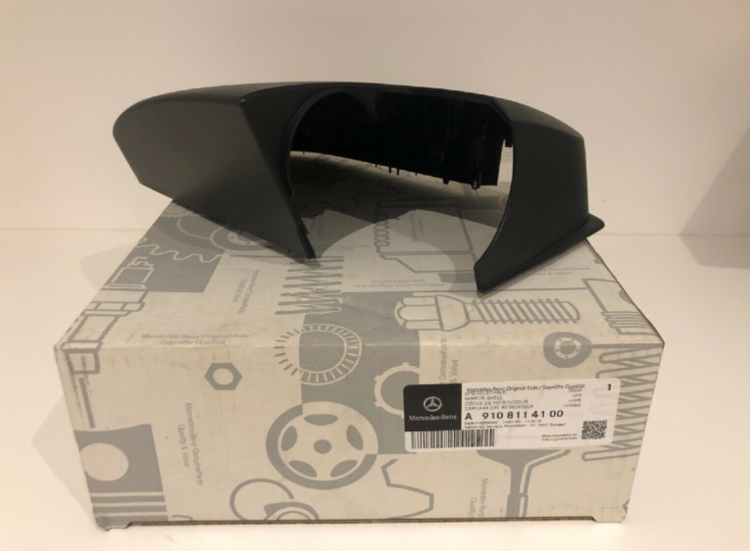 NEW MB SPRINTER W907 FRONT LEFT DOOR MIRROR SHELL COVER A9108114100 ORIGINAL
