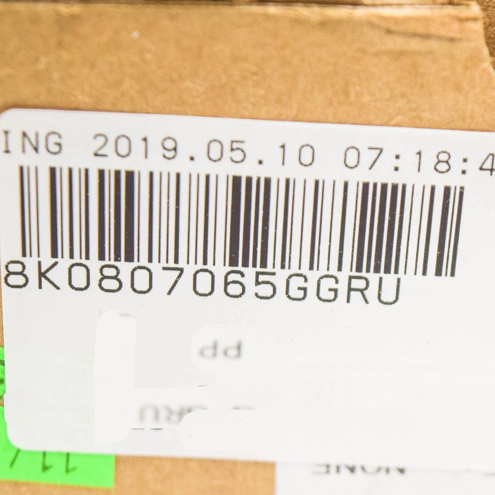 NEW AUDI A4 B8 FRONT LEFT BUMPER COVER CORNER 8K0807065GGRU ORIGINAL