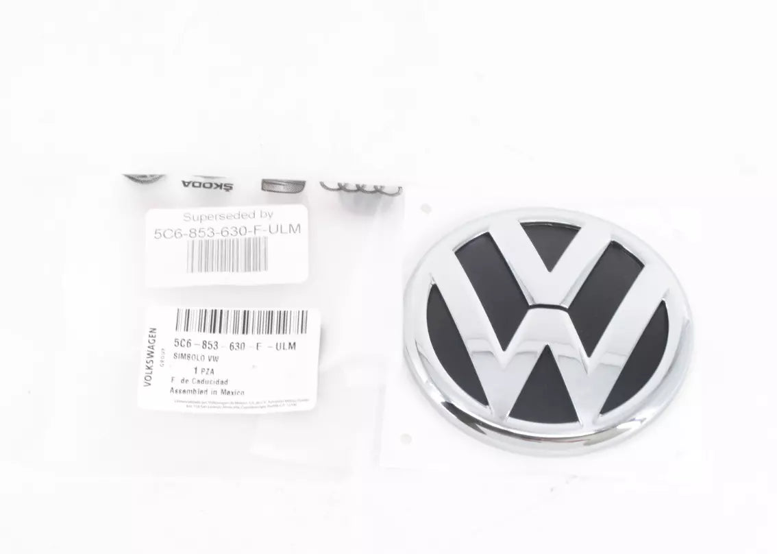 NEW VOLKSWAGEN JETTA A6 REAR LID EMBLEM BADGE 5C6853630FULM ORIGINAL