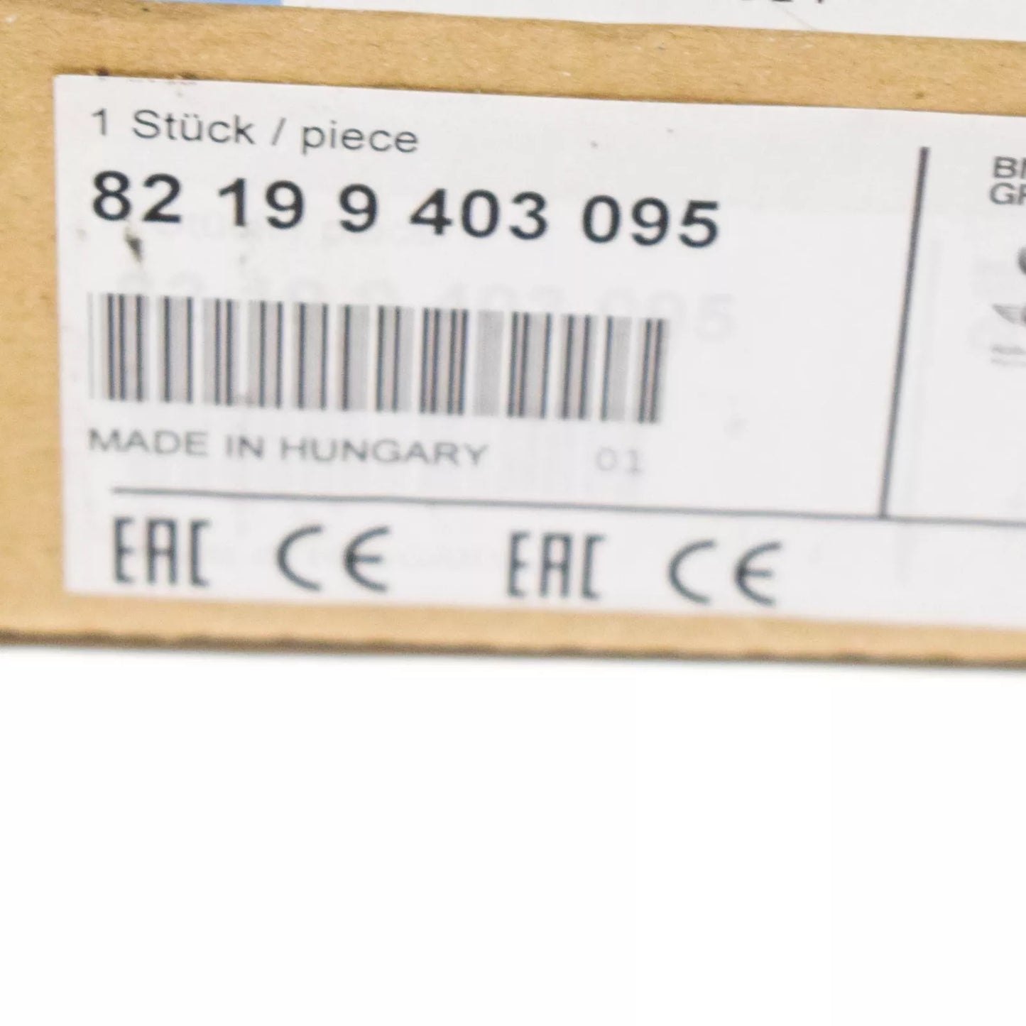 NEW BMW 3 E36 WHITE FRONT TURN INDICATOR LIGHT LEFT 82199403095 ORIGINAL