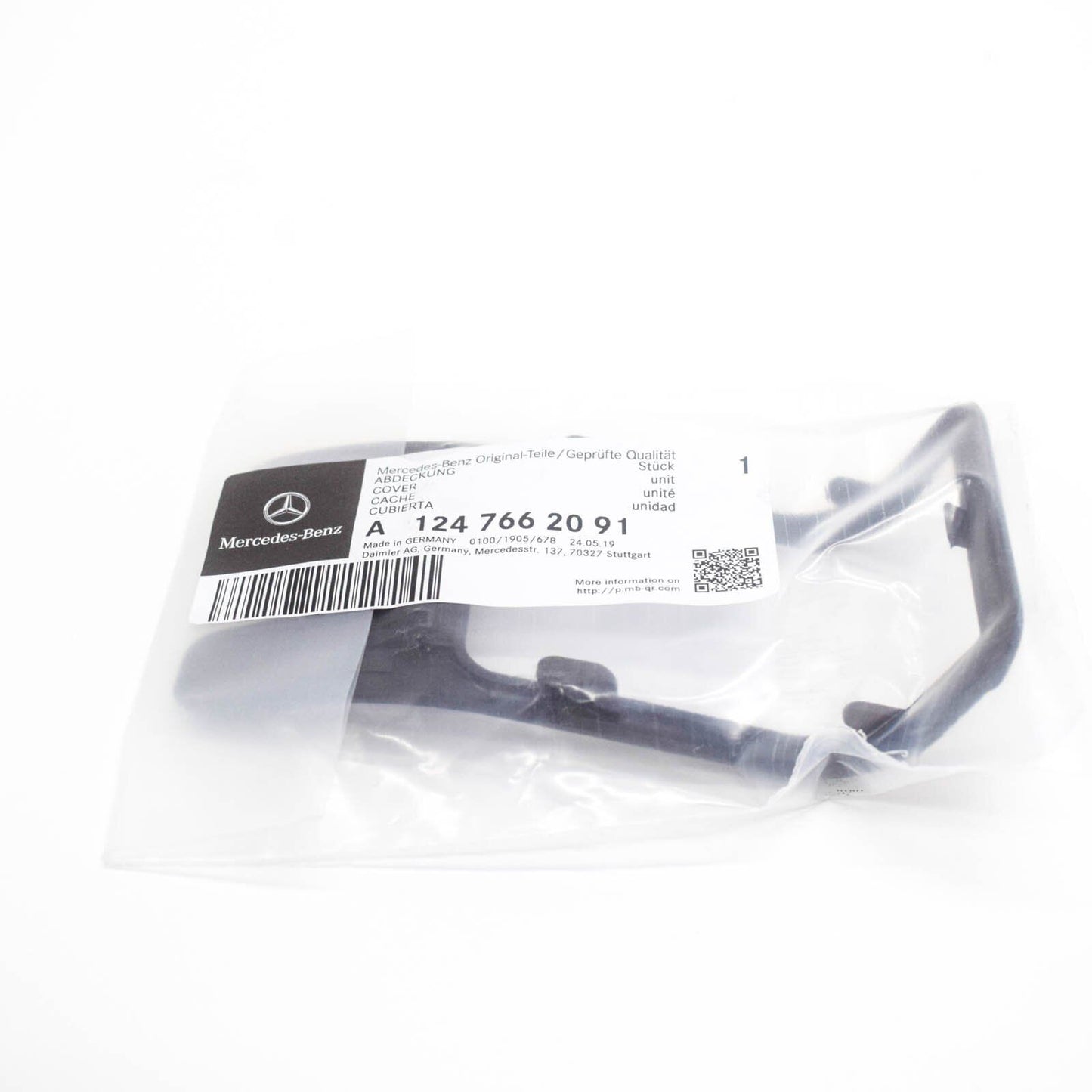 NEW MB E-CLASS W124 COVER INTERIOR CONTROL SHELL TYPE HANDLE A1247662091