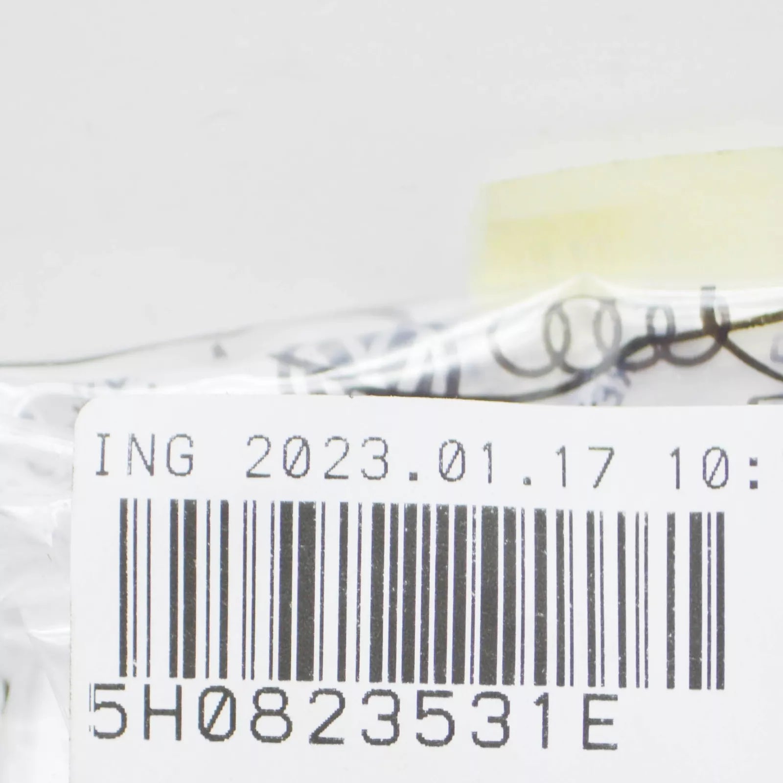 NEW VOLKSWAGEN GOLF MK8 FRONT BONNET HOOD LOCK CABLE 5H0823531E ORIGINAL