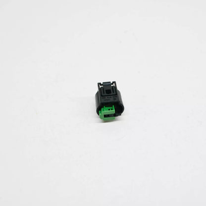 NEW AUDI A1 MK1 FLAT CONTACT HOUSING 2 PIN BLACK 8E0973202 ORIGINAL