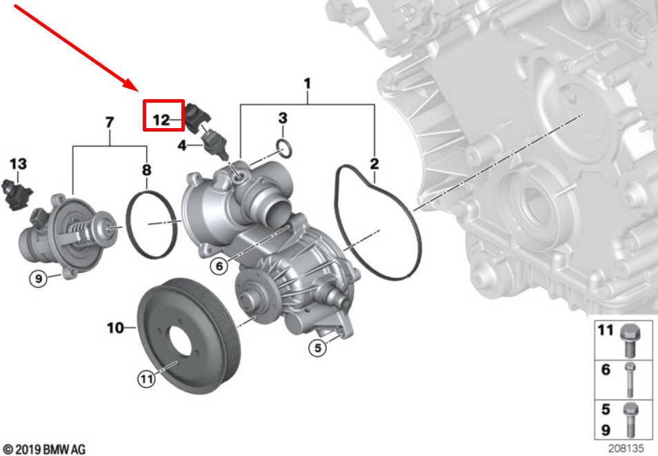 new bmw 6 e63 wiring cable plug connector terminal 12521703571 1703571 original