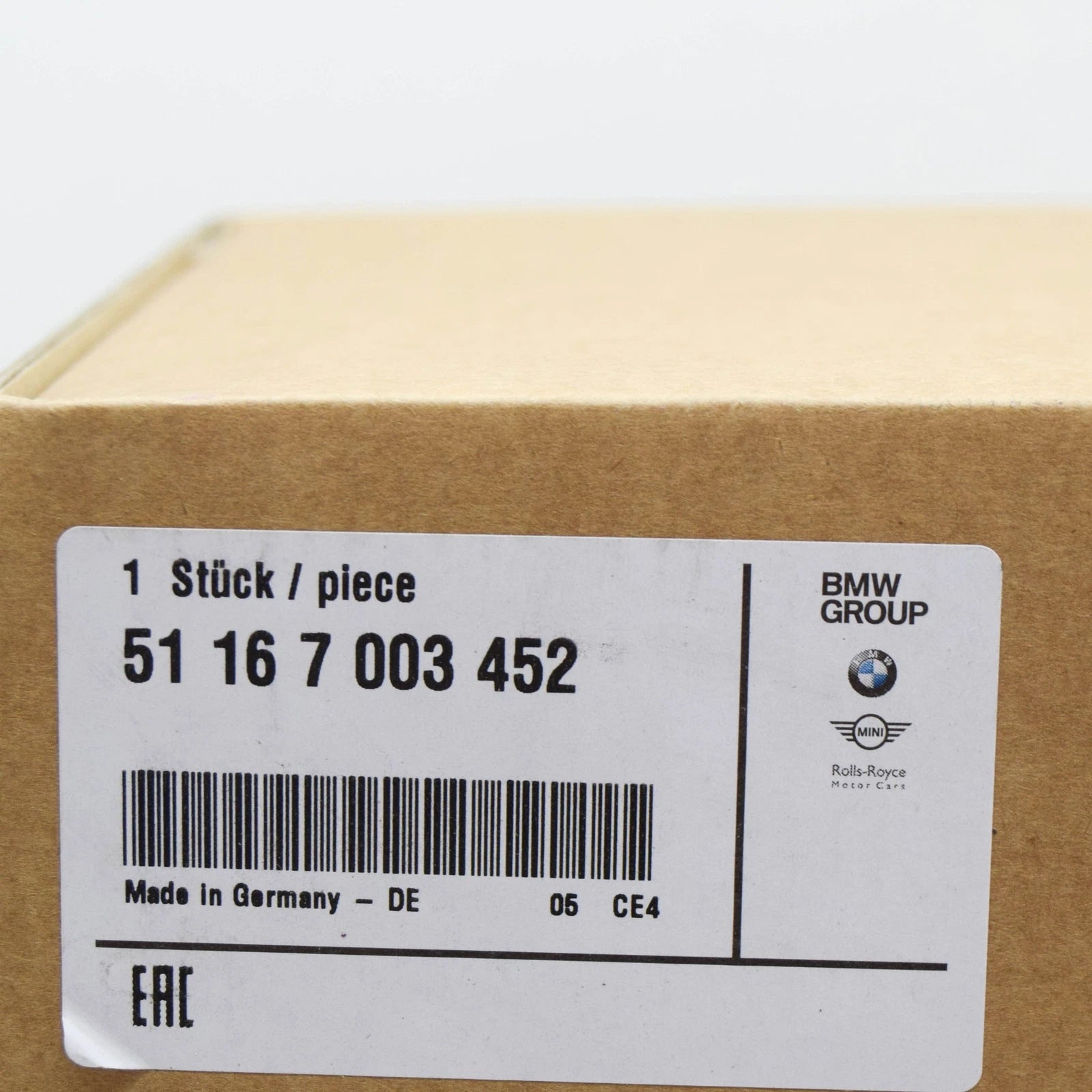 NEW BMW 3 E46 FRONT RIGHT DOOR WING MIRROR 51167003452 7003452 LHD ORIGINAL