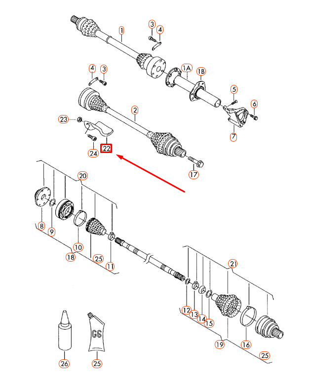 NEW AUDI A3 8P FRONT DRIVE AXLE GUARD PLATE 1K0407720B ORIGINAL