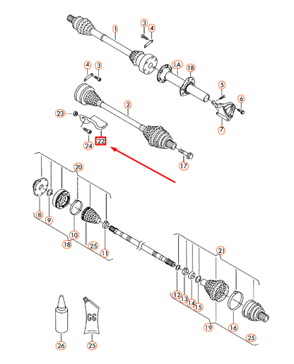 NEW AUDI A3 8P FRONT DRIVE AXLE GUARD PLATE 1K0407720B ORIGINAL