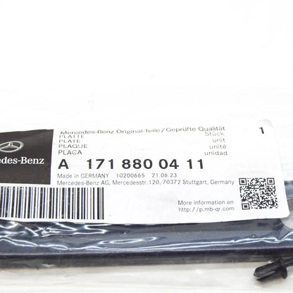 NEW MERCEDES-BENZ SLK R171 FRONT BUMPER RIGHT PLATE A1718800411 ORIGINAL