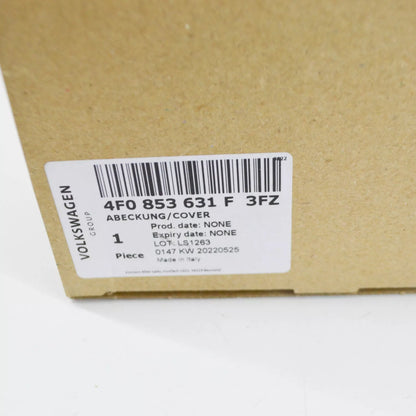 NEW AUDI A6 C6 RADIATOR GRILLE COVER 4F0853631F3FZ ORIGINAL