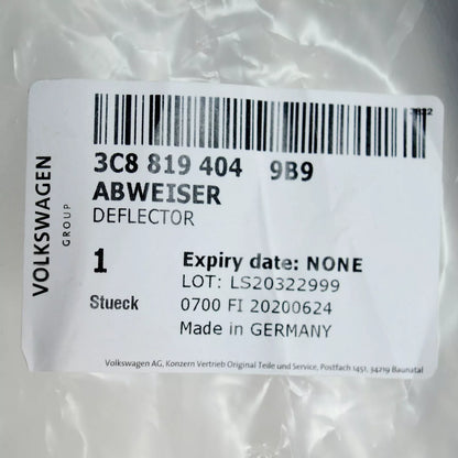 NEW VW PASSAT CC 357 FRONT RIGHT WATER DEFLECTOR LHD 3C88194049B9