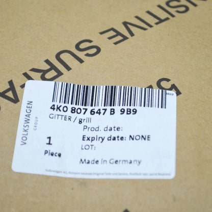 NEW AUDI A6 C8 FRONT LEFT BUMPER GRILLE 4K0807647B9B9