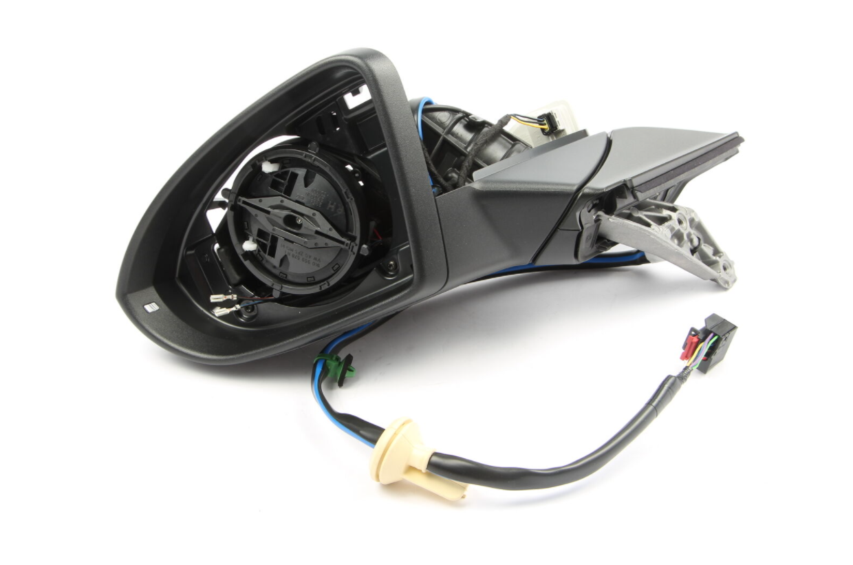 new vw golf vii 5g mk7 front left side wing mirror lhd 5g1857507bt9b9 original