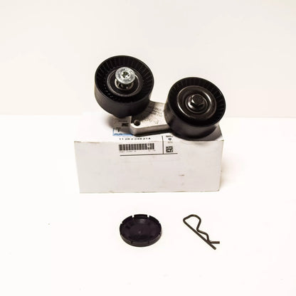 NEW BMW 7 E38 TENSIONER PULLEY WITH LEVER 11282248214 ORIGINAL