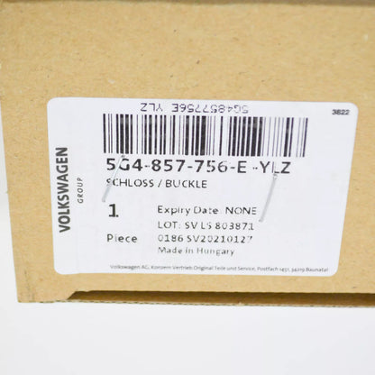 NEW VOLKSWAGEN GOLF MK7 FRONT RIGHT SEAT BELT LATCH 5G4857756EYLZ