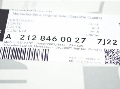 NEW MERCEDES BENZ E W212 REAR OPERATING UNIT TRIM PANEL A21284600277J22 ORIGINAL