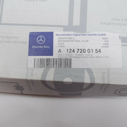 NEW MB E-CLASS W124 COUPE ROOF RAIL WEATHERSTRIP LEFT SEAL A1247200154