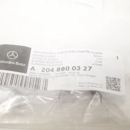 NEW MERCEDES BENZ GLK X204 FRONT BUMPER WASHER COVER SPRING A2048800327 ORIGINAL