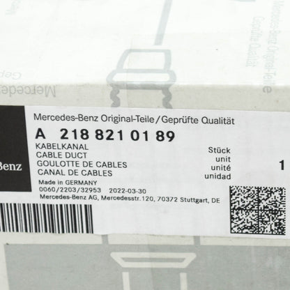 NEW MERCEDES-BENZ CLS C218 REAR TRUNK LID HINGE TRIM A2188210189 ORIGINAL