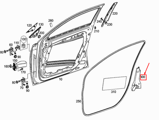 new mercedes-benz a w177 rear inside right reinforcement a1777273400 original