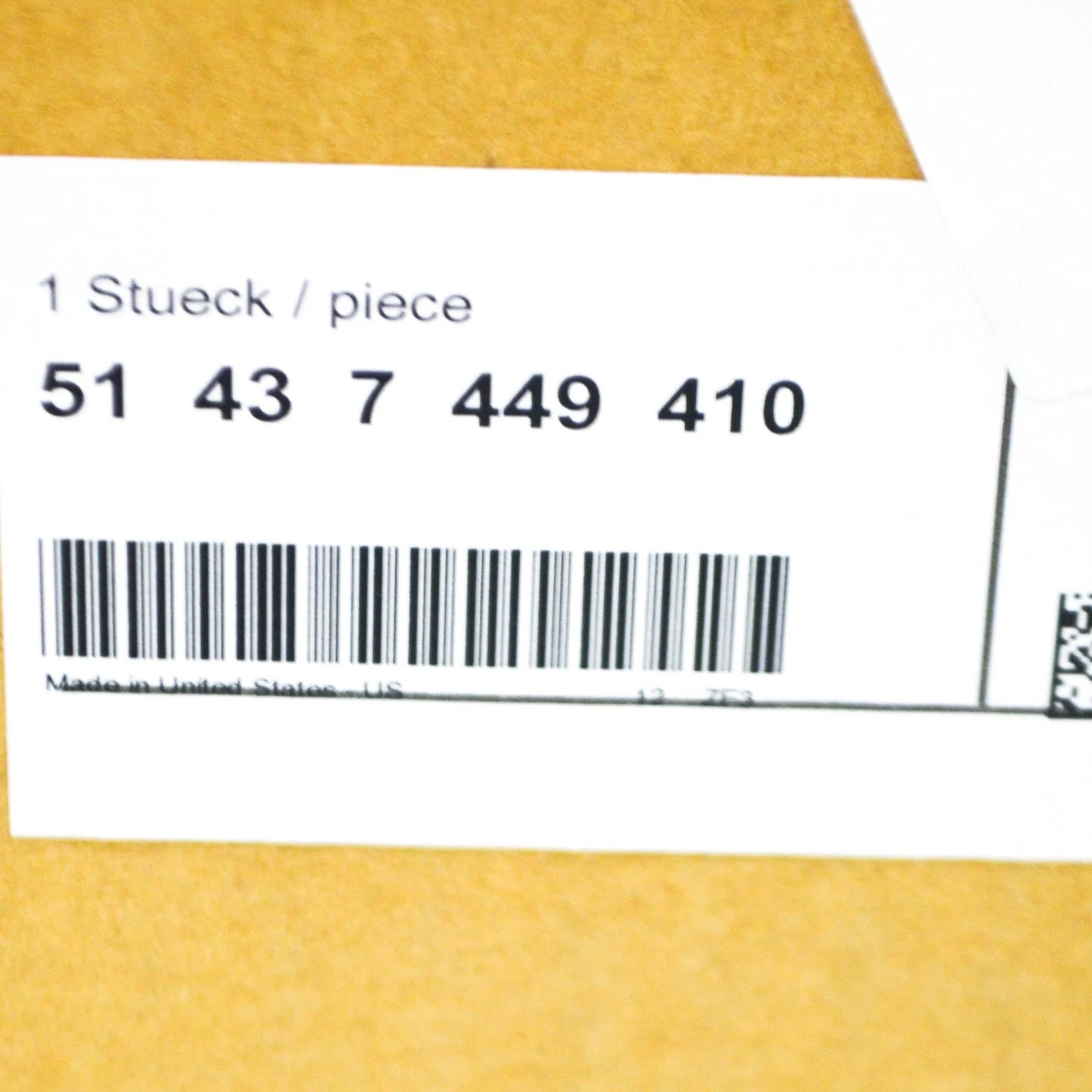 NEW BMW X3 G01 RIGHT D-COLUMN COVER 51437449410 7449410 ORIGINAL