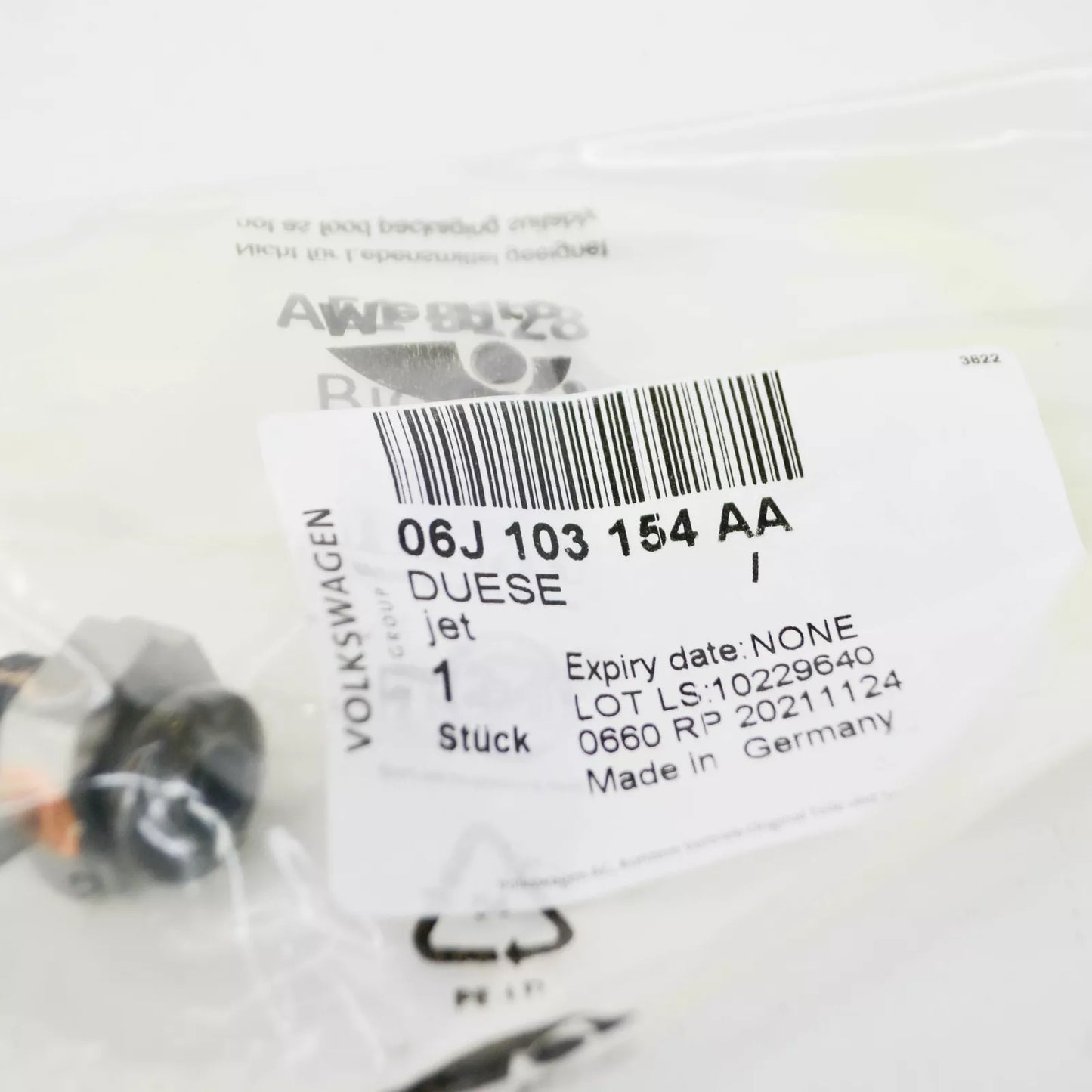 NEW AUDI Q3 8U OIL SPRAY JET 06J103154AA