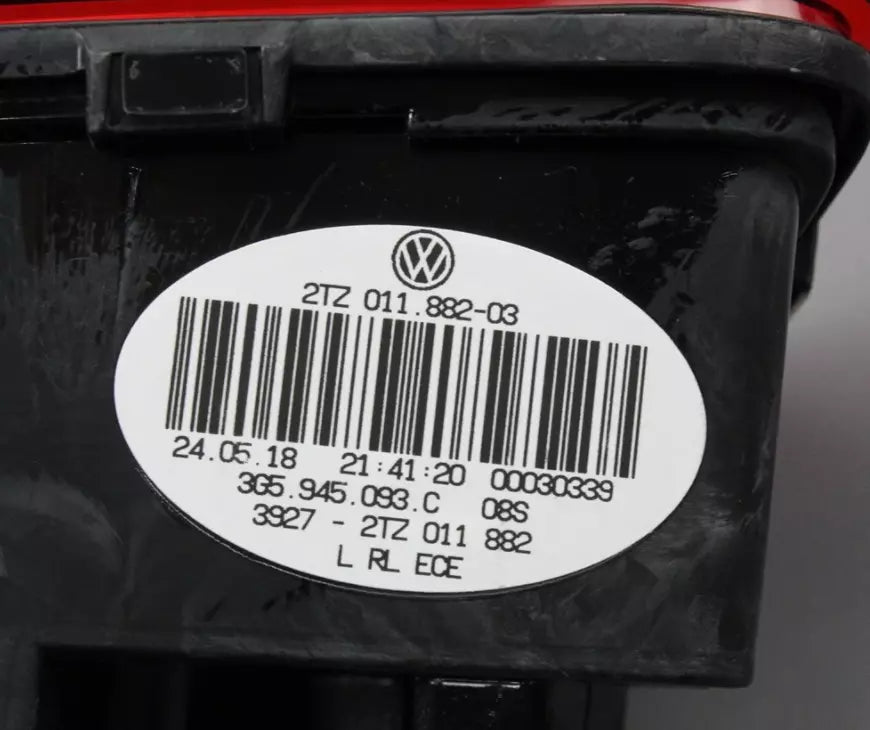 NEW VW PASSAT ALLTRACK B8 3G5 REAR LEFT TAILLIGHT RHD 3G5945093C ORIGINAL