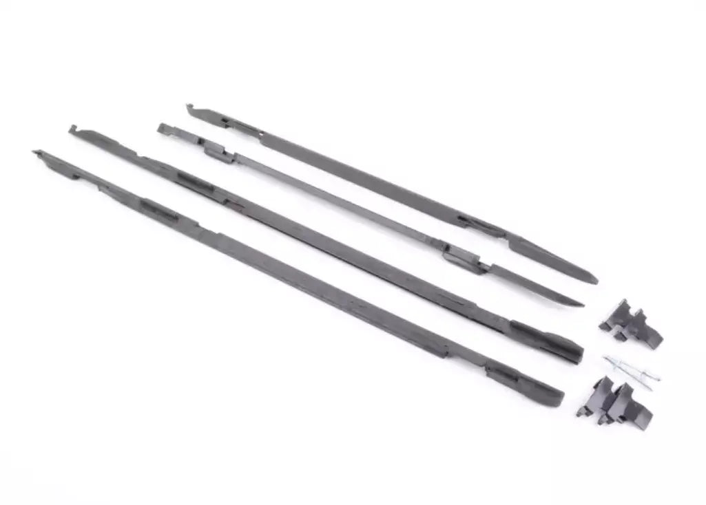 NEW BMW X3 F25 PANORAMIC ROOF COVER SLIDING RAILS 54107293439 7293439 ORIGINAL