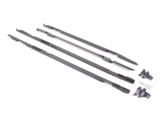 NEW BMW X3 F25 PANORAMIC ROOF COVER SLIDING RAILS 54107293439 7293439 ORIGINAL