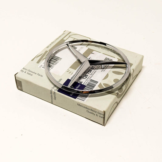 NEW MERCEDES BENZ S-CLASS W126 REAR TRUNK BOOT BADGE EMBLEM A1267580158 ORIGINAL