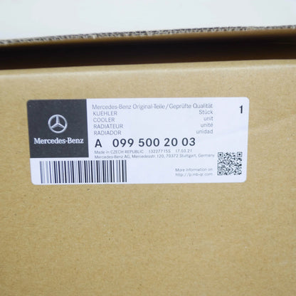 NEW MB C W205 LOW TEMPERATURE WATER COOLER RADIATOR A0995002003 ORIGINAL