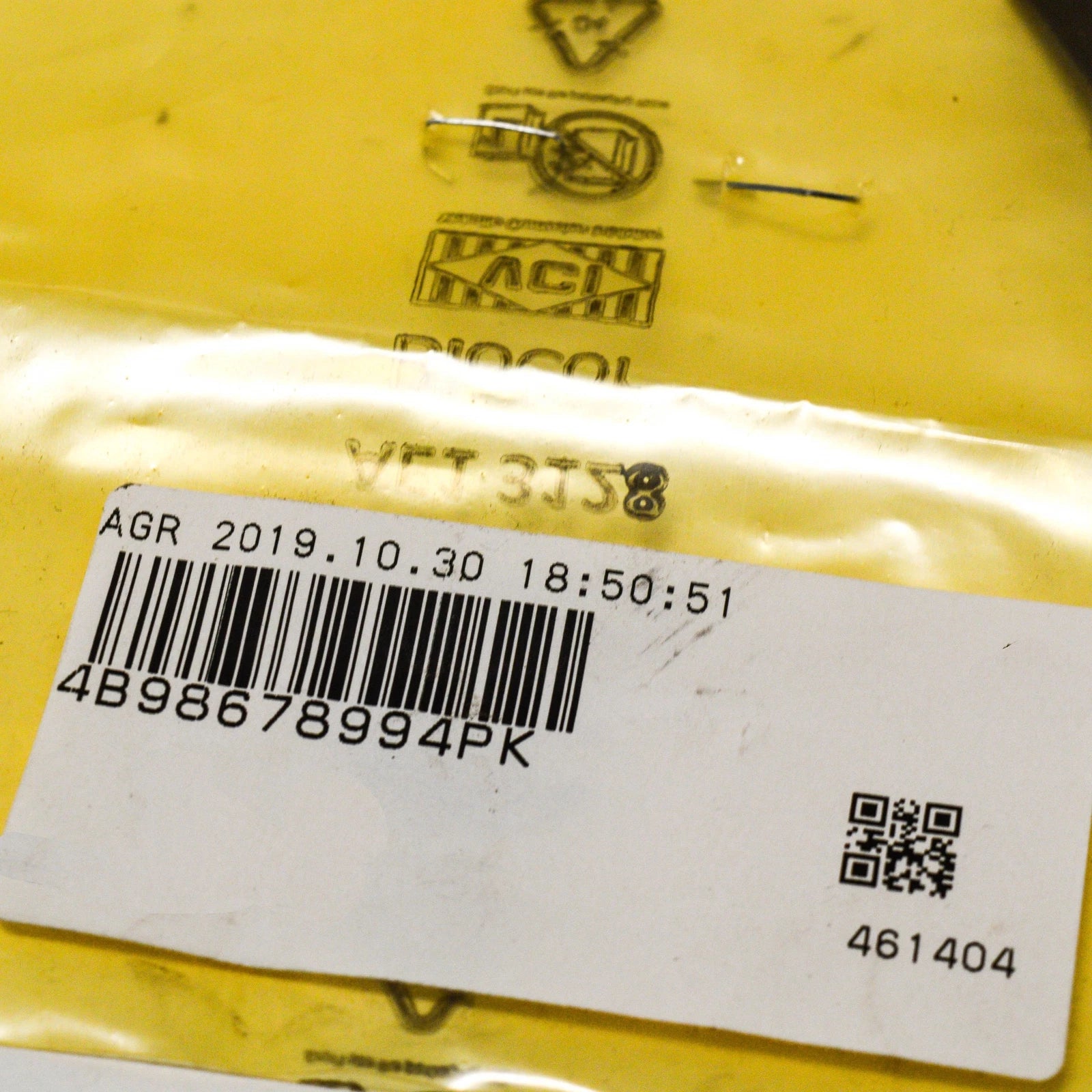 NEW AUDI A4 B6 WARNING TRIANGLE CASE LOCK 4B98678994PK ORIGINAL