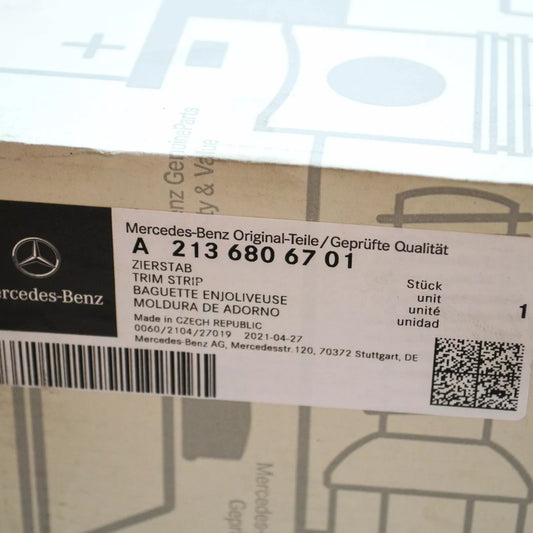 NEW MERCEDES-BENZ E W213 LEFT INSTRUMENT PANEL TRIM LHD A2136806701 ORIGINAL