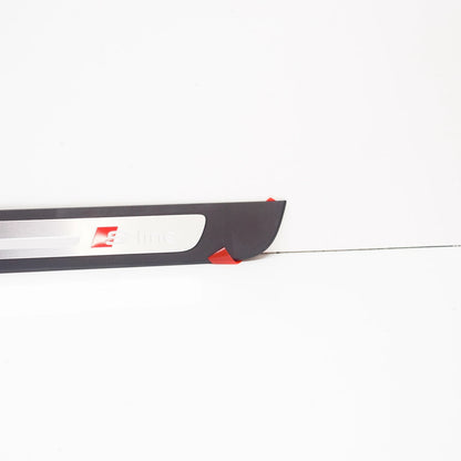 NEW AUDI A6 C7 FRONT LEFT DOOR SILL STRIP S-LINE 4G0853373B9B9 ORIGINAL