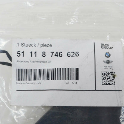 NEW BMW F90 FRONT BUMPER TOW EYE COVER 51118746626 8746626 ORIGINAL