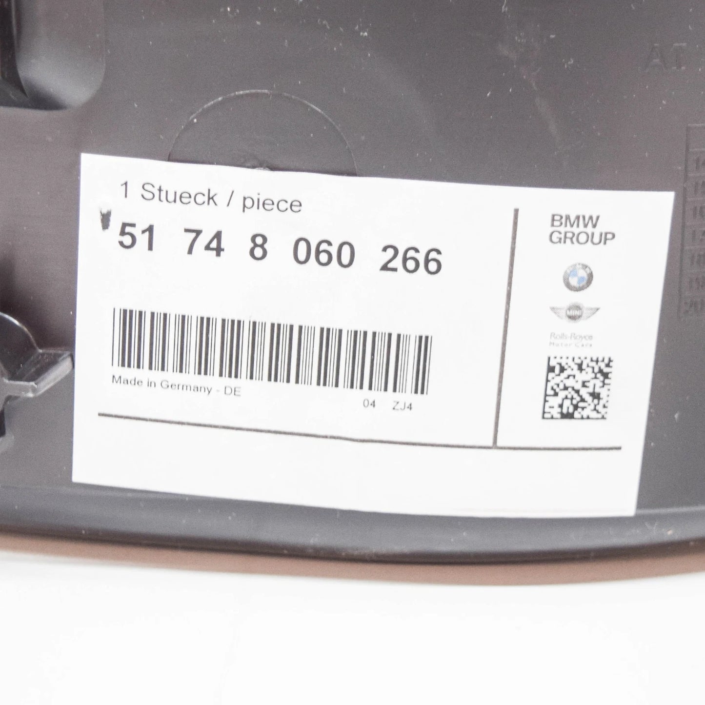 NEW BMW X1 F48 FRONT RIGHT BRAKE AIR DUCT M 51748060266 8060266 2015 ORIGINAL